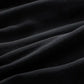 Black Pleated Loose Blouse - Padded Shoulder Buttoned Cuffs