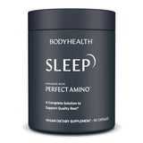 BodyHealth Sleep – Non-Habit Sleep Aid with 3 mg Melatonin & PerfectAmino | 90 Capsules