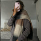 Ladies Ultra-Soft Gradient Color Block Blanket Scarf Shawl