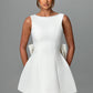 Fashion Big-Bowed Pearls Backless Dress Summer Slim Sleeveless A-line Dresses For Party Evening Women's Clothing
