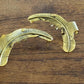 Feather Ear Cuffs – Brass Statement Ear Climbers with Nature-Inspired Detail.