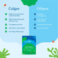 Calgee Vegan Omega-3 450mg DHA + EPA from Algae | Carrageenan-Free Softgels (120 Ct)