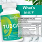 Canarata TUDCA Liver Support 1000mg – 120 Vegan Capsules with Milk Thistle