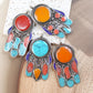 Silver Plated Tibetan Hamsa pendants.