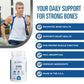 Clinical Effects Vitamin K2 + D3 | Max Absorption Bone & Heart Support | 3 Pack | Made in USA