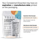 Complement Essential Vegan Multivitamin for Men & Women | Omega-3 DHA/EPA, D3 & K2