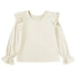 Corduroy Charm Ruffle Blouse