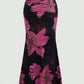 Women’s A-Line Skirt – Casual Leisure Style, Vacation Long Skirt