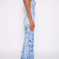 Y2K Slim Flowers Printing Slip Dress Women's Summer Suspender Skirt Vacation Beach Long Dresses