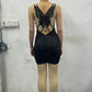 Women's Fashion Personality Hollow Out Butterfly Dress
