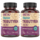 DEVA Vegan Tributyrin Supplement - 500 mg Butyrate Precursor, Gut Barrier Support, 90 Capsules per bottle (Pack of 2)