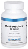 Douglas Laboratories Multi-Probiotic 40 Billion – Synbiotic Probiotics & Prebiotics for Gut Health | 60 Vegetarian Acid-Resistant Capsules