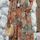 Samantha | Elegant Floral Midi Dress