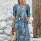 Samantha | Elegant Floral Midi Dress