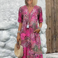 Samantha | Elegant Floral Midi Dress