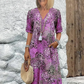 Samantha | Elegant Floral Midi Dress