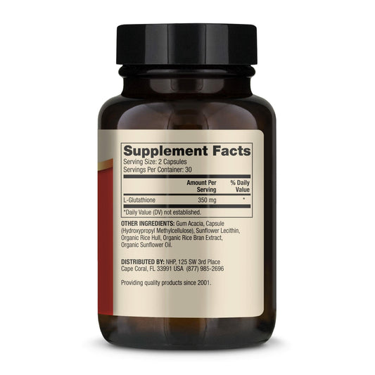 Dr. Mercola Liposomal Glutathione - 350 mg per Serving | High Absorption, 60 Capsules