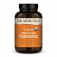 Dr. Mercola Organic Fermented Turmeric – 370 mg High-Bioavailability Curcuminoids, 180 Capsules (90 Servings) – USDA Organic, Non-GMO, Gluten-Free & Soy-Free