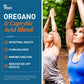 Dr. Tobias Oregano & Caprylic Acid Blend – Gut Flora Balance, Probiotics & Enzymes, 120 Capsules