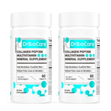 DrBioCare Collagen Peptides for Women – Beauty Vitamin & Mineral Supplement, 120 Tablets