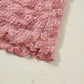 Pink Floral Lace Blouse | Bell Sleeve Square Neck Top