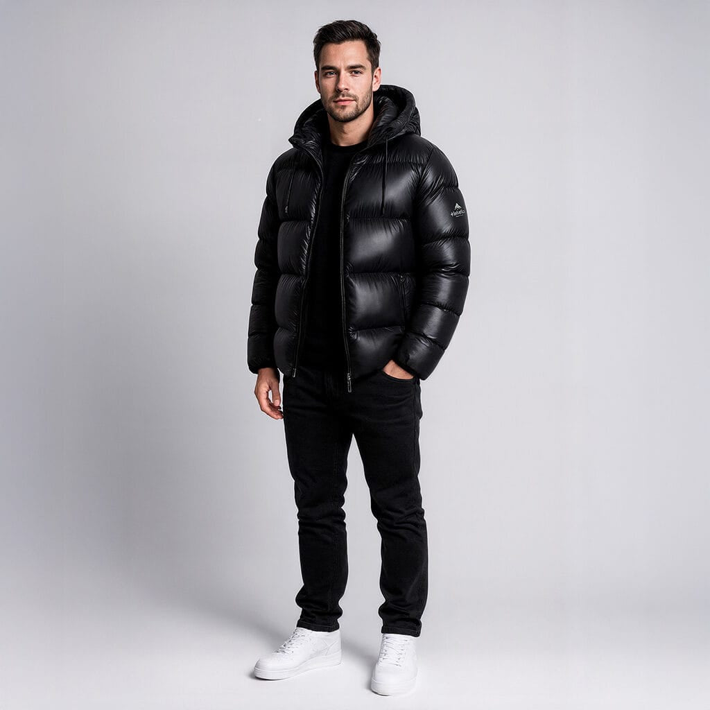 Edge Hooded Down Jacket