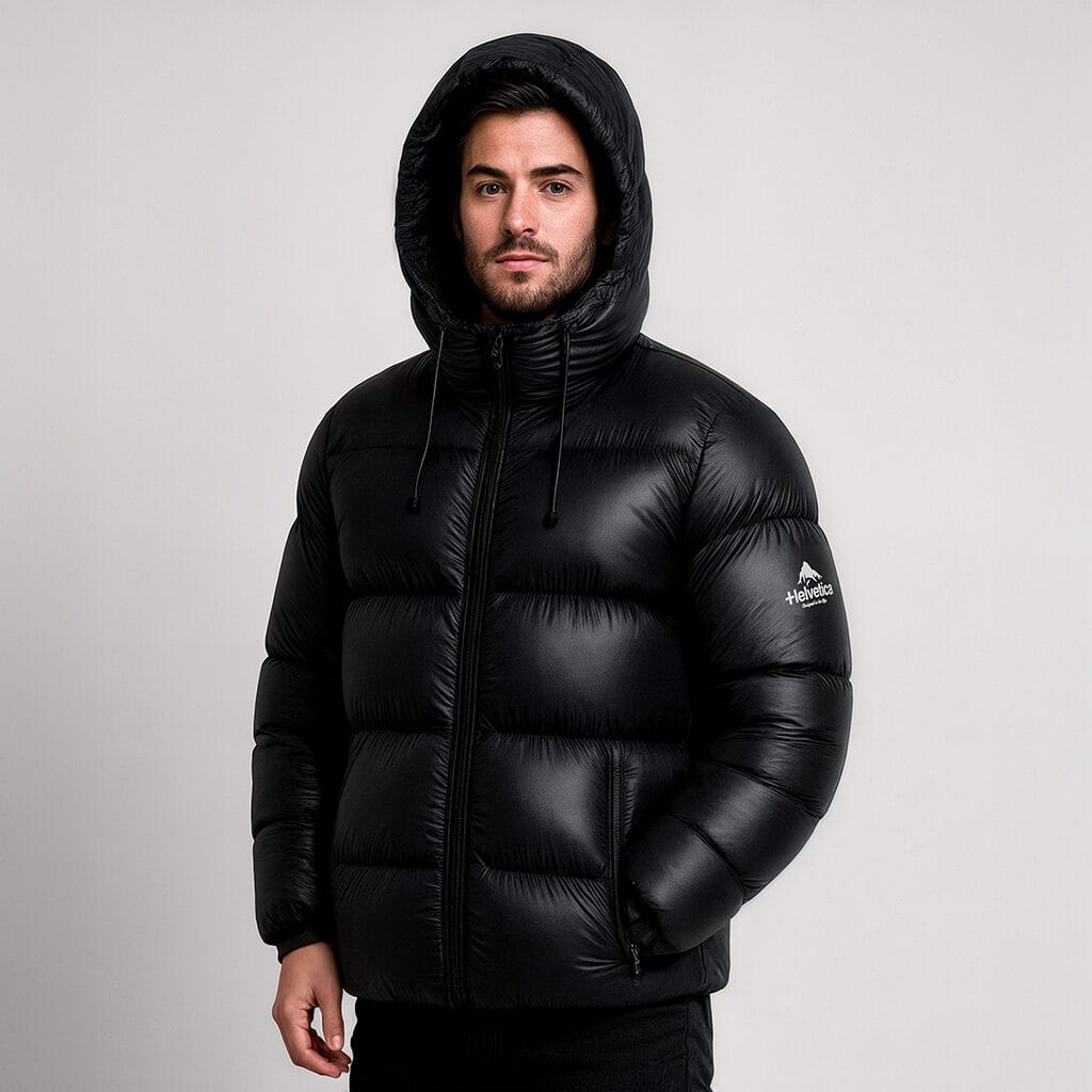 Edge Hooded Down Jacket