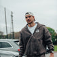Bénir Club Basics Zip Hoodie - Storm