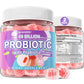 EnvyDeal Probiotic Gummies for Women & Men — 60B CFU, 11 Strains, Sugar Free, Peach, Vegan, 120 Count