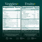 Etta Vita 120 Chews Super Greens Gummies | 9 Superfruits & 30 Veggies