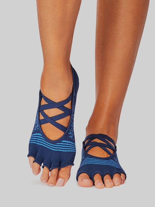 ToeSox Elle Tec Half Toe Women's Yoga Socks