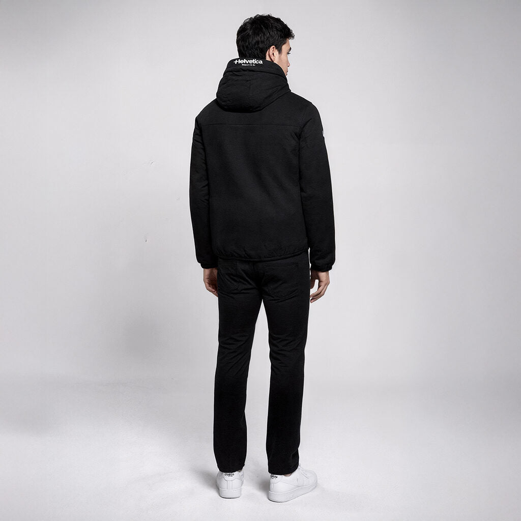Eyeblock Hooded Windbreaker Jacket