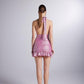Starry Pink Mini Dress