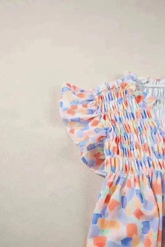 Abstract Elegance Blouse