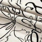 Abstract Elegance Puffed Sleeve Blouse