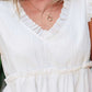 Blush Breeze Flowy Top