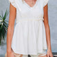Blush Breeze Flowy Top