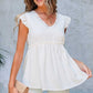 Blush Breeze Flowy Top