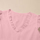 Blush Breeze Flowy Top