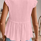 Blush Breeze Flowy Top