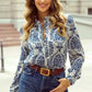 Boho Blossom Lace Blouse