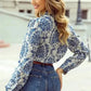 Boho Blossom Lace Blouse