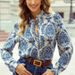 Boho Blossom Lace Blouse