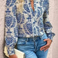 Boho Blossom Lace Blouse