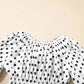 Bow Detail Polka Dot Blouse