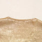 Elegant Gold Bow Tie Puff Sleeve Ruffle Blouse