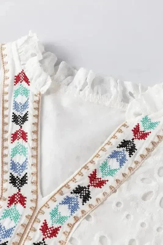 EmbroiderEdge Peekaboo Blouse