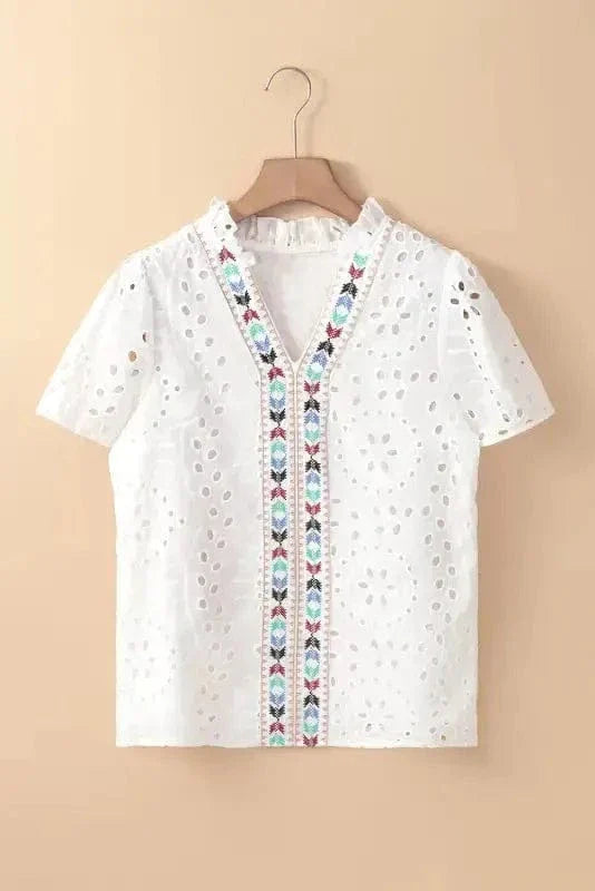 EmbroiderEdge Peekaboo Blouse