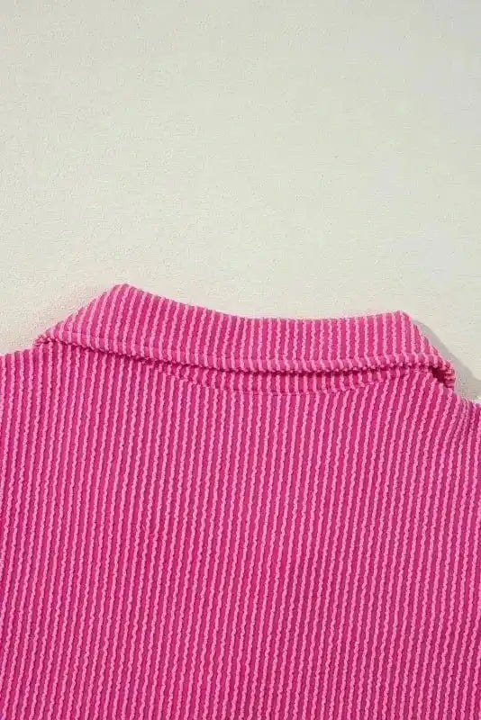 Feminine Silhouette Corded Blouse