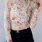 Floral Aura Mesh Blouse